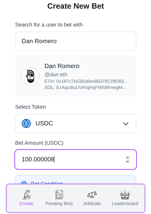 Betcaster - Farcaster Mini Apps screenshot